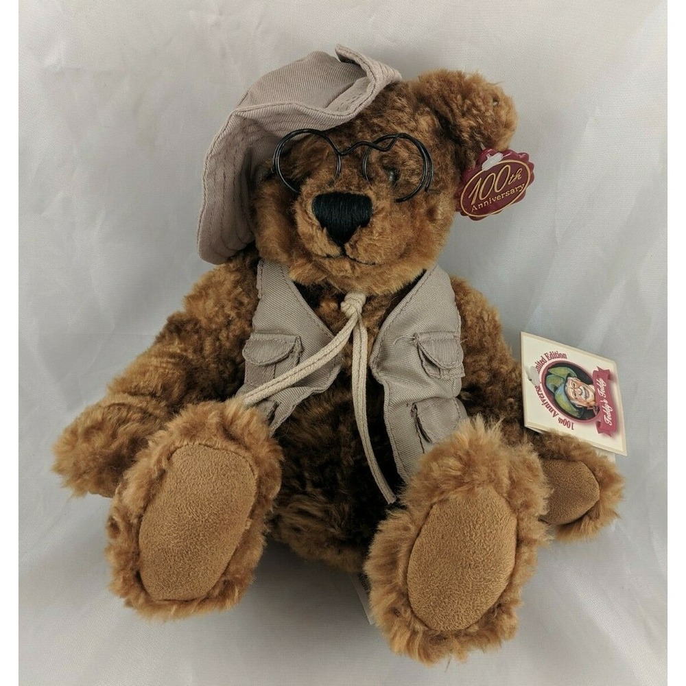 Dan Dee 100th Anniversary Teddys Teddy Bear Plush 10 Inch Stuffed Animal‎ toy